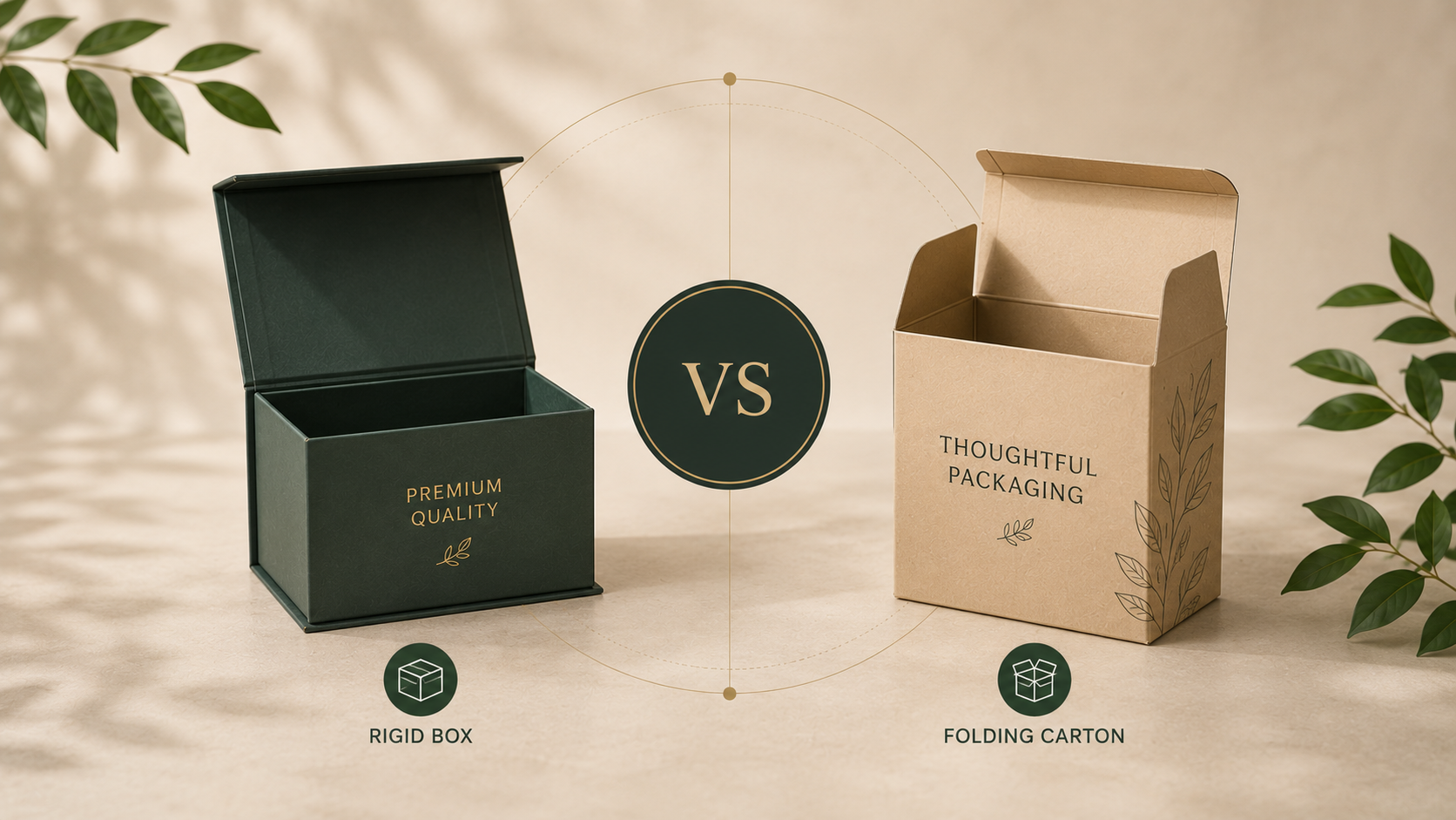 Rigid Box vs Folding Carton: Which is Right for Your Brand?
