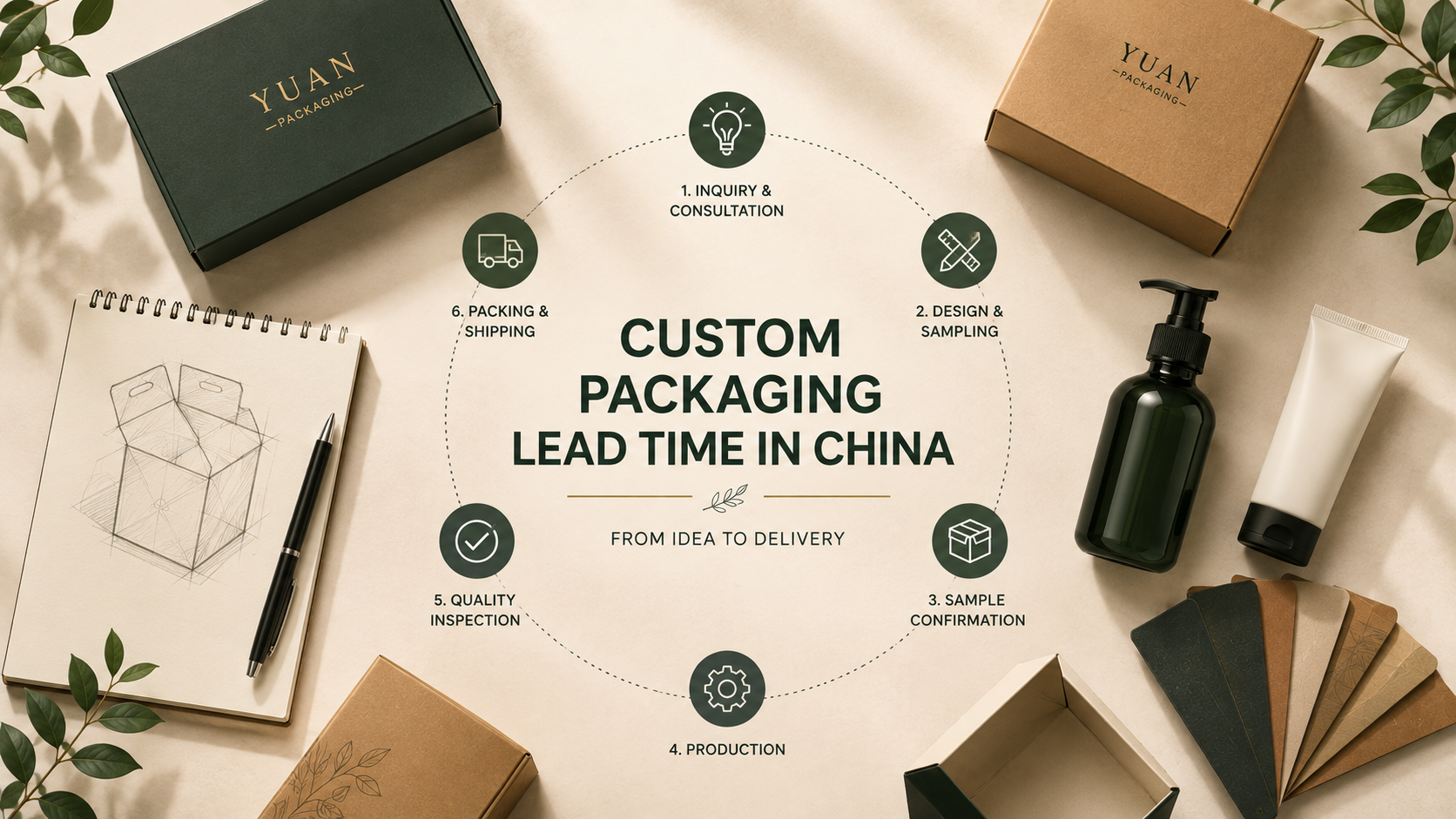 How Long Does Custom Packaging Take from China?
